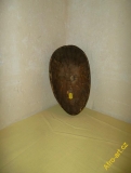 pasová maska Tikar Kamerun
