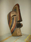 kubistická maska Songye Kongo