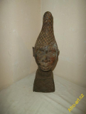 Africká hlava Ife - beninský bronz