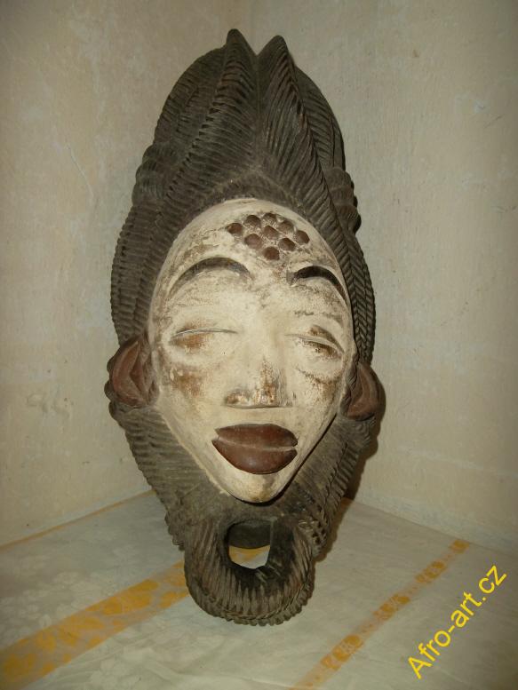 velká maska Punu Gabon