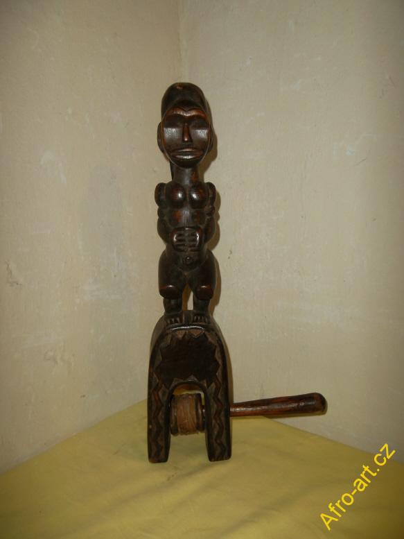 soška s cívkou Fang Gabon