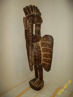 socha ptáka Kalao Mali